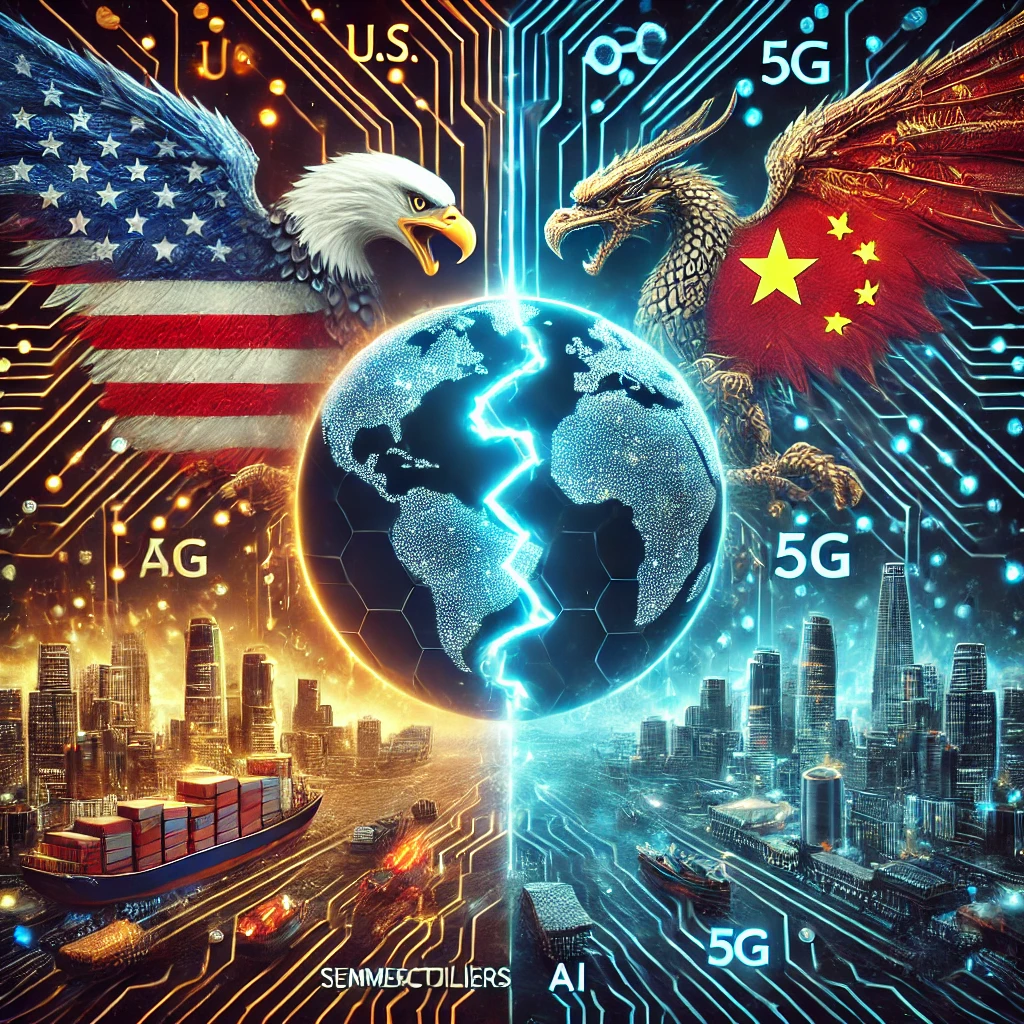 Geopolitical tensions between the U.S. and China are redefining global trade and technology landscapes in 2024.